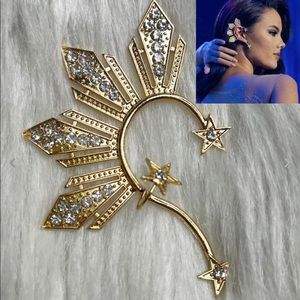 Miss Universe Philippines Catriona Gray Three Stars and Sun Earcuff, Pageant, CZ